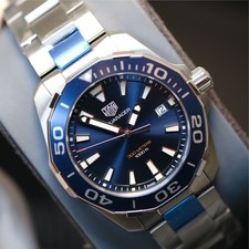 Original UNWORN Tag Heuer AQUARACER  Quartz 41mm watch WAY111C.BA0928 FULL SET picture