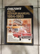 Chilton's Auto Repair Manual 1954-1963 Collector's Edition Vtg Hardcover Book picture