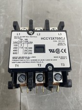 Hartland Controls HCCY3XT05CJ Definite Purpose Contactor 120V 3/7.5/15/25HP -NIB picture