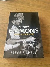 Buddy Emmons Steel Guitar Icon PB by Steve Fishell Signed By Author picture