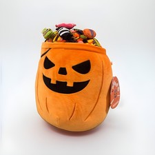 Squishmallows Halloween 2026 Hankensteinthe Pumpkin Trick-or-Treat Pail 10 Plush picture