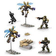 Mega Construx Halo Probuilders UNSC Marine Defense 94pcs 4 Figures SALE picture