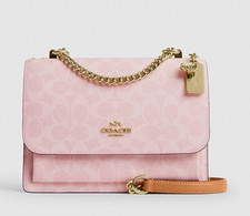 NWT Coach Klare Bag Crossbody Bag in Powder Pink *RARE* picture