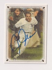 CHRIS CHAMBLISS Auto 2007 UD Masterpieces (Auto Rec'd In Person or Mail) YANKEES picture