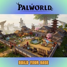 Palworld  base construction picture