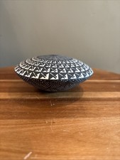 Acoma Pueblo seed pottery “Eye Dazzler”  New Mexico picture