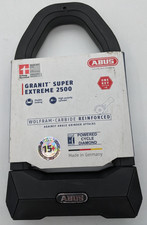 ABUS | GRANIT | SUPER EXTREME 2500 | TWO KEY | U-SHAPE | BLACK picture