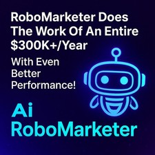 Ai RoboMarketer 12-Month AI Marketing Software Subscription Card - 1 Yr. License picture