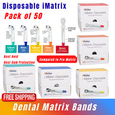 Dental Pro Matrix Disposable Bands, Wide-Narrow and 6mm-4.5mm Sizes   |  50/Box picture