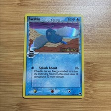 Swablu (Delta Species) 65/101 Dragon Frontiers Reverse Holo Stamped  picture