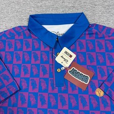 RSVLTS Breakfast Balls x Disney Hercules Polo Shirt Mens XL Wonder Boy Golf NEW picture