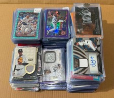 Huge Collection 300 Card Lot MLB Baseball Auto Patch Relic #d Cards Autograph picture