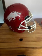 Game Worn Arkansas Razorbacks Football Helmet picture