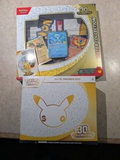Pokemon 30th Anniversary ETB and Poster Collection Sealed plus Dark Tyranitar picture