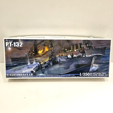 1/350 AOSHIMA IRONCLADS PT-BOAT PT-132 W/ PBY CATALINA #050194 INCL. 2X BOATS picture
