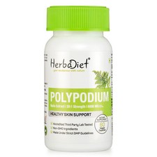 Polypodium Leucotomos (PLE) 20:1 Extract 300mg 240 Capsules Skin Immune Support picture