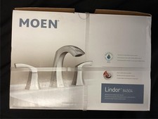 = MOEN Lindor Widespread Bathroom Faucet Chrome Finish 84504 picture