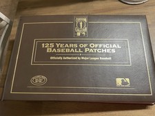 Willabee & Ward Cooperstown 125th Anniversary Baseball Patches 23 Pieces Binder picture