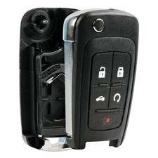 Replacement For 2012 2013 2014 2015 2016 2017 Chevrolet Sonic Flip Key Fob Case picture