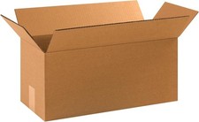 PARTNERS BRAND 18 x 8 x 8 Corrugated Cardboard Boxes, 18