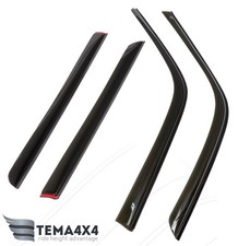 Tape-on Windows Visors Deflector Sun Rain Guard for Subaru Forester SF 1997-2002 picture