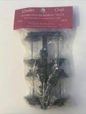 Quality Craft #710 MODERN ROLLER BEARING TRUCK Metal Wheels O Scale (2pk) NEW picture