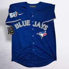 Season End Sale Blue Jays Vladdy Guerrero Jr Jersey 50th Patch Royal Blue picture