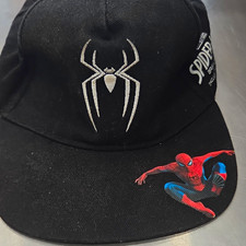 Spider-Man Brand New Day Promotional Little Caesars Black Snapback Cap Hat picture