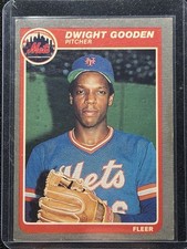 1985 Fleer - Dwight Gooden #82 (RC) picture