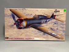 Vintage Hasegawa 1:48 Scale P-47D Thunderbolt Razorback WWII Fighter Kit JT57 picture