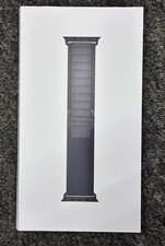 Genuine Apple Watch Band Alpine Loop (49mm) Black- Medium - Open Box picture