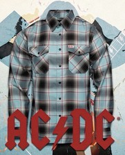DIXXON AC/DC Men’s Large Flannel Shirt picture