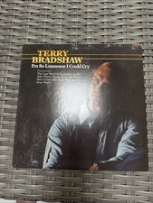 Terry Bradshaw ‎– I'm So Lonesome I Could Cry 1976 Mercury SRM-1-1073 Vinyl NM picture