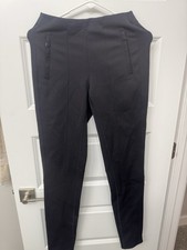 lululemon athletica Luon Black High Rise Ankle Yoga Leggings Women 4 picture
