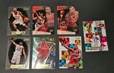 1995-96 Stackhouse's Scrapbook Inserts Jerry Stackhouse 6 Card Lot Metal Flair picture
