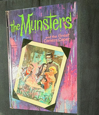 William Johnston The Munsters Great Camera Caper Hardcover 1965 Whitman Illus picture
