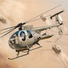 Academy 1/35 MD 500 Defender 