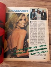 Hayat Magazine Feb 1981 Olivia Newton-John Feature Turkey Vintage Rare Grease picture