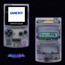 Gameboy Color GBC Console with Backlit OLED Screen Optional USB-C Battery picture