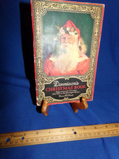 Antique 1923 Dennison's Christmas Book W/ OOAK Household Hints Scrapbook Pages picture