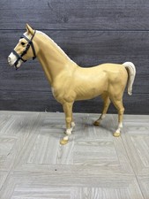 Louis Marx Toys Vintage Johnny West Palomino Thunderbolt Horse Toy Plastic picture