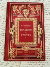 Customs and Characteristics of Peoples, French Cartonnage Book picture