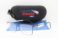 NEW REYKJAVIK EYES 116847 LUKAS COL3 BLUE WHITE BLACK AUTHENTIC EYEGLASSES 53-17 picture