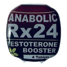 Anabolic Rx24 All-Natural Sport Supplement Energy Booster 12 Tablets picture