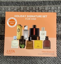 ULTA BEAUTY Mini COLOGNE 9 PC Set HOLIDAY SIGNATURE FOR HIM  Sealed, 2025, NWB picture