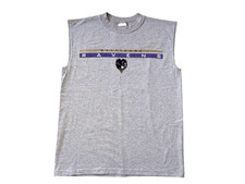 Vintage Baltimore Ravens Muscle Tank Top Fits Mens Large Original Logo 90s NFL picture