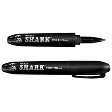 Cold Steel Black Pocket Shark 91SPB Permanent Marker and Self Defense Equipment picture