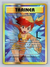 Misty's Determination 108/108 Ultra Rare Evolutions Pokemon Holo Lightly Played picture
