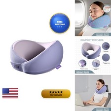 Skechers SK11002-PURPLE Memory Foam Neck Pillow Purple picture