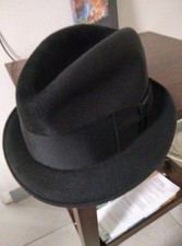 ANTIQUE /VINTAGE  fedora hat, DOBBS fifth Ave. FUR FELT, as new, picture